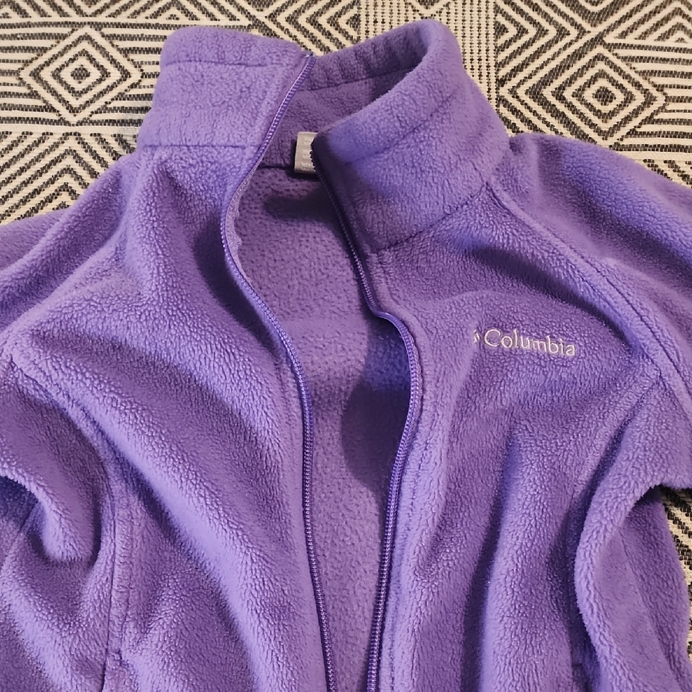 Columbia Lavender Fleece Jacket